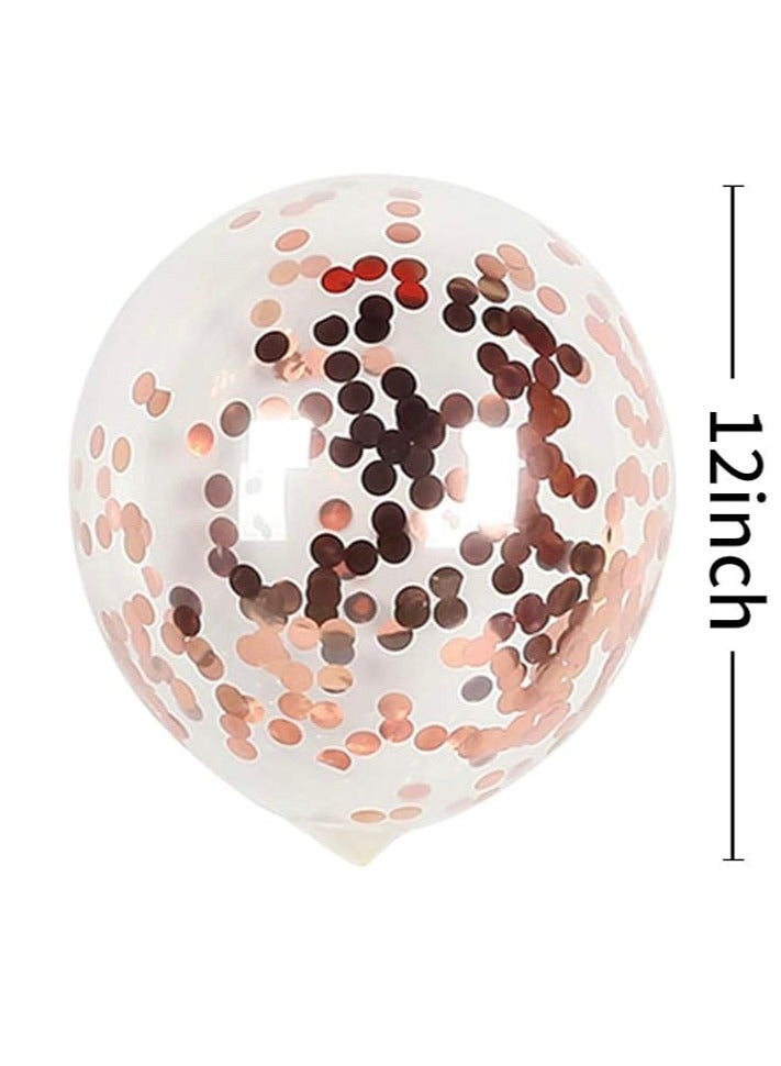 general Pink Confetti Balloons, Pack of 6pcs - Image 2