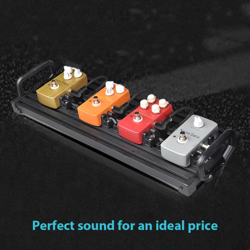 Guitar Patch Cable 6-Pack 15Cm Black: Low Capacitance OFC Core - 99% Helical Shielding 1/4 Inch Right-Angle Ts Plugs for Guitar Pedal Boards - Image 3