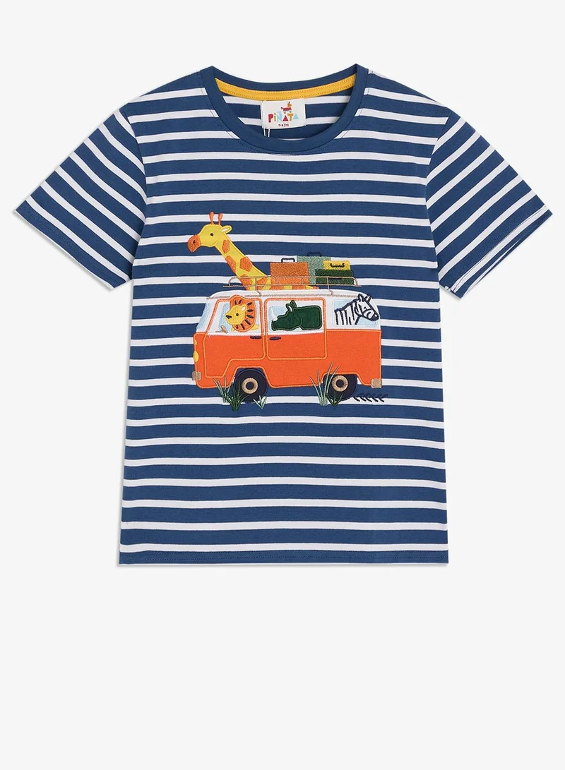 بنياتا تيشيرت مطبوع