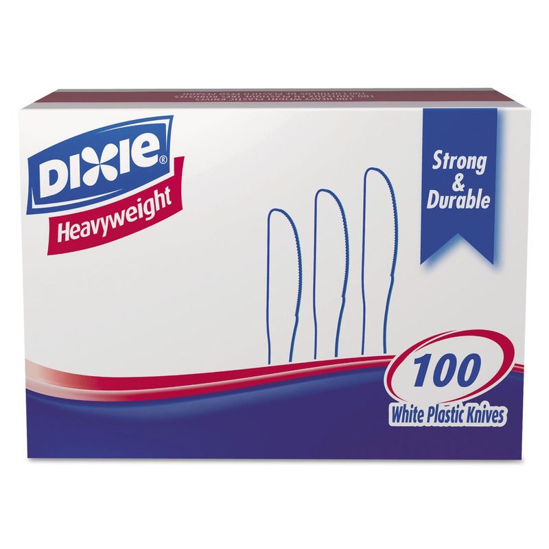 Dixie DXEKH207 - Dixie Plastic Cutlery WHITE - Image 1