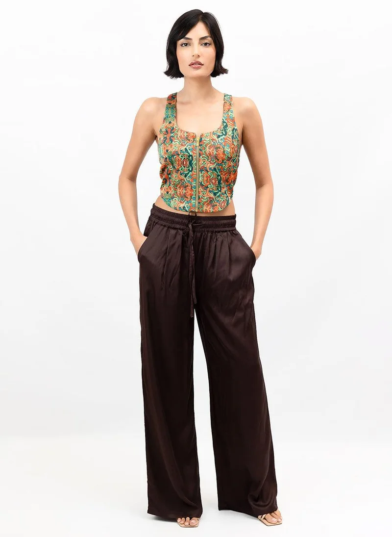 Janara Jones  Snakes Satin Stallion Vest for Women | Best Price UAE