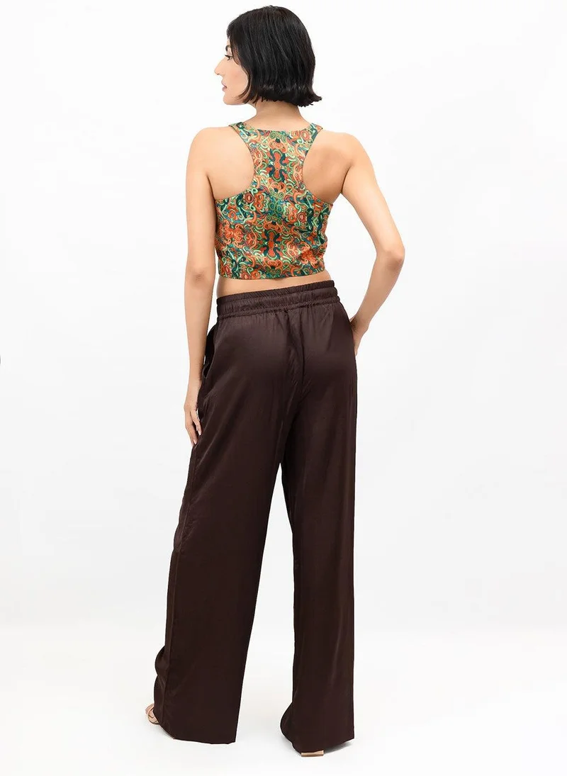 Janara Jones Snakes Satin Stallion Vest