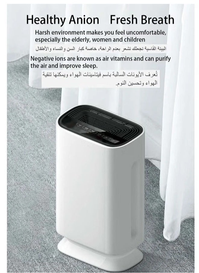 ماركة غير محددة - منقيات الهواء للمنزل بغرفة كبيرة تصل إلى 100 متر مربع مع أجهزة استشعار جودة الهواء - Image 1