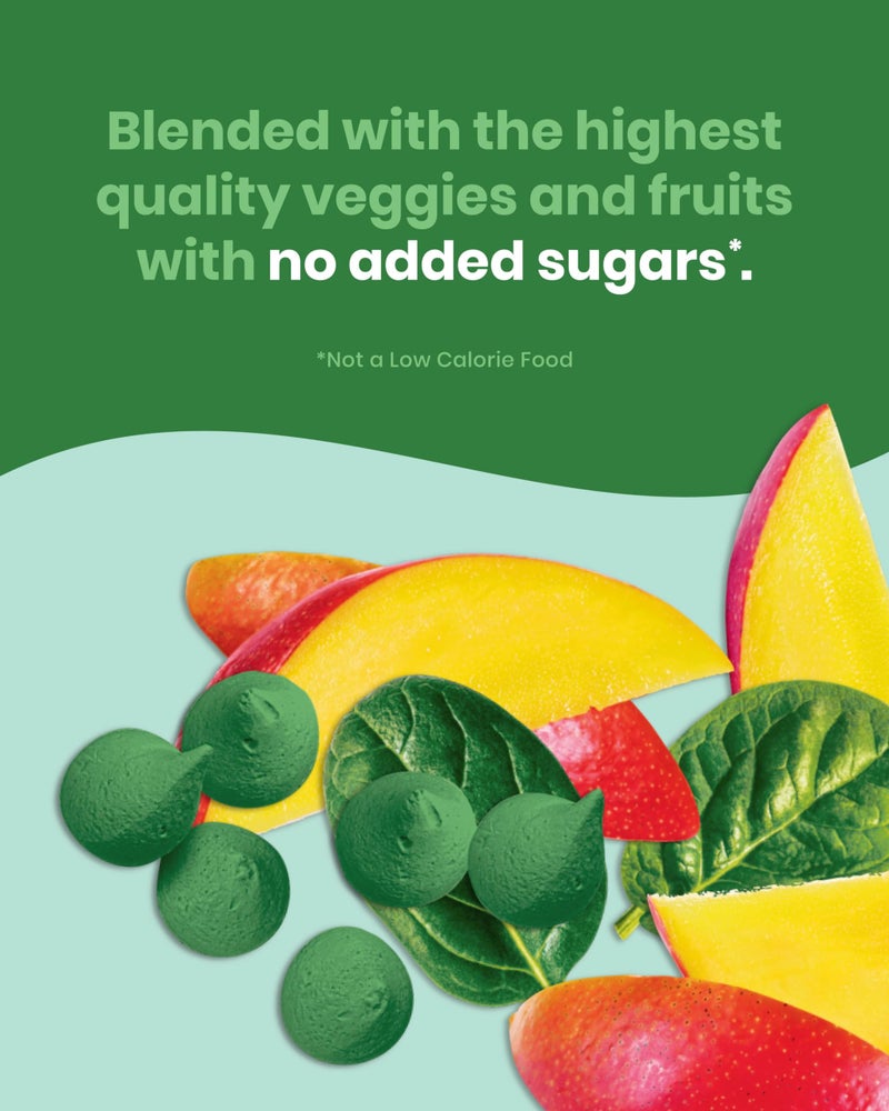 Amara أمارا سموذي ميلتس - خضروات حلوة قوية - وجبات خفيفة للأطفال مصنوعة من الفواكه والخضروات - وجبات خفيفة صحية للأطفال في صندوق الغداء - ميلتس زبادي نباتي عضوي - 6 أكياس قابلة لإعادة الإغلاق - Image 4