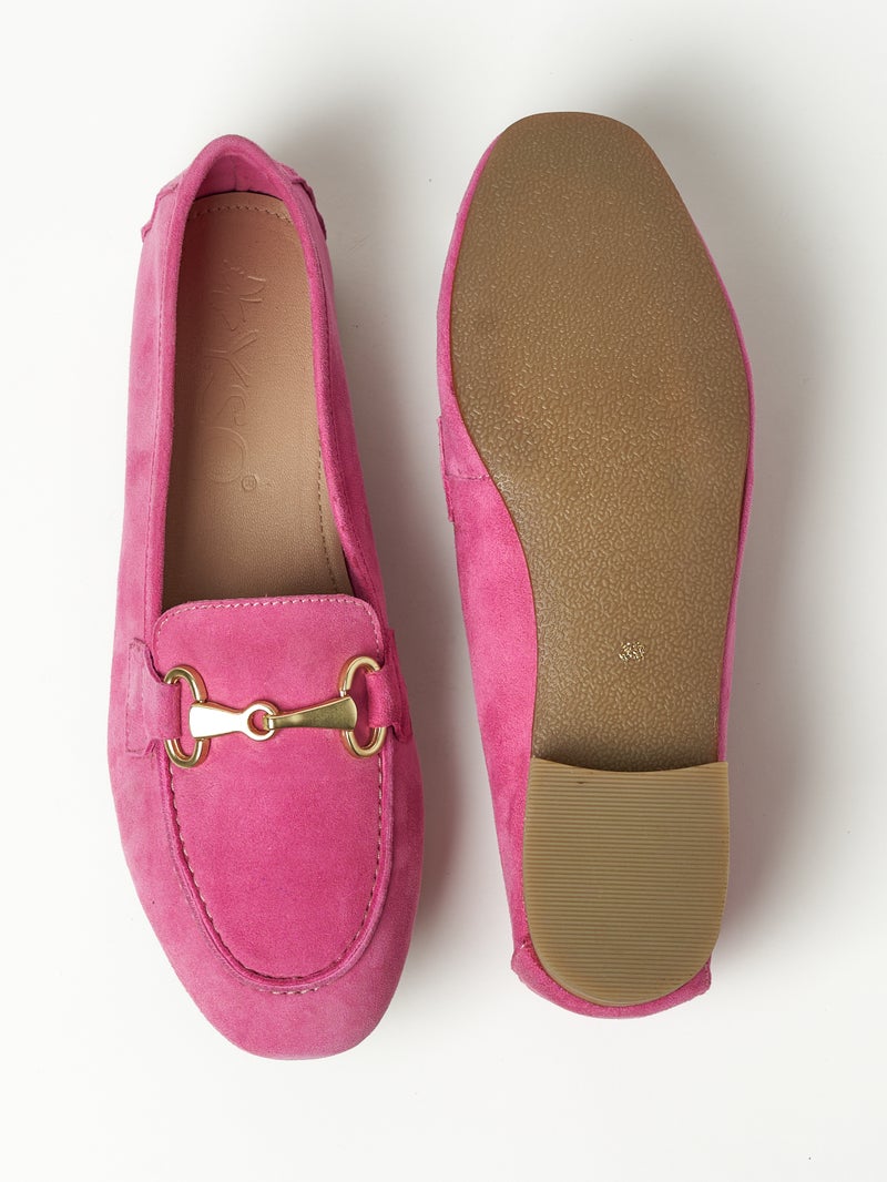 Y.so Women's Flat Moccasins – Solid Slip-On Loafers for Daily Comfort & Style - Image 5