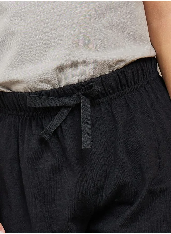 ستايلي Solid Joggers with Drawstring