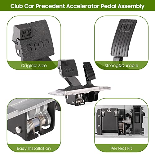 10L0L Club Car Precedent Accelerator Pedal&Brake Pedal Assembly OEM 103974821 102595021 - Image 5