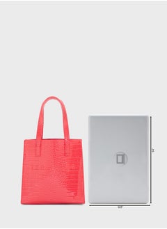 Ted Baker Imitation Croc Small Icon Shoppers  - Image 5