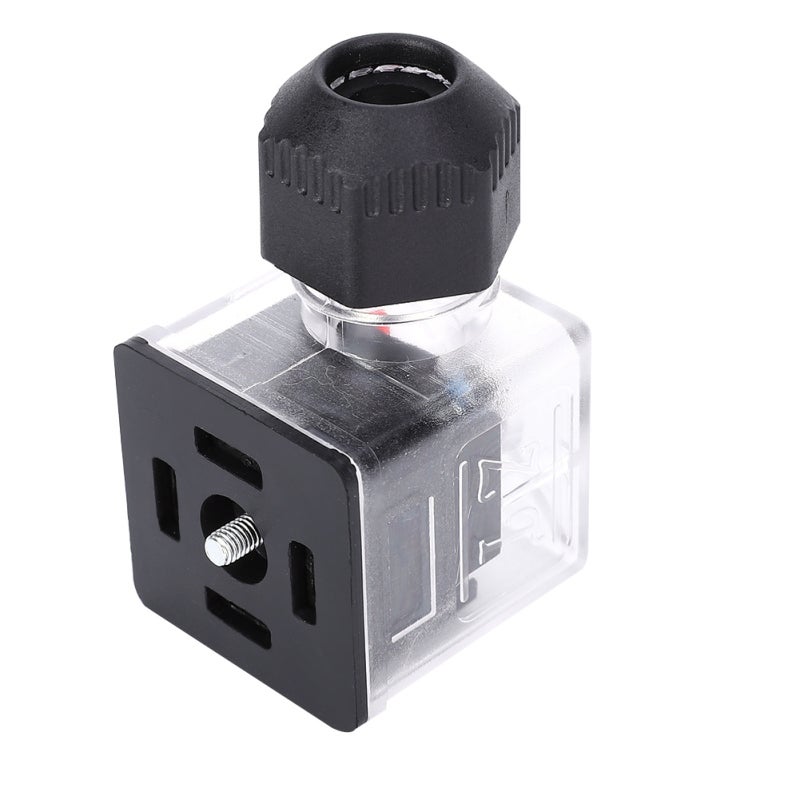 5PCs Plug Waterproof Dustproof Transparent with Light Non Cable DC for Solenoid Valve(12V ) - Image 4