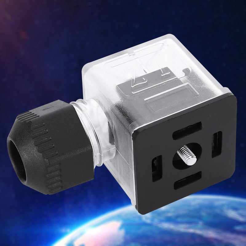5PCs Plug Waterproof Dustproof Transparent with Light Non Cable DC for Solenoid Valve(12V ) - Image 5