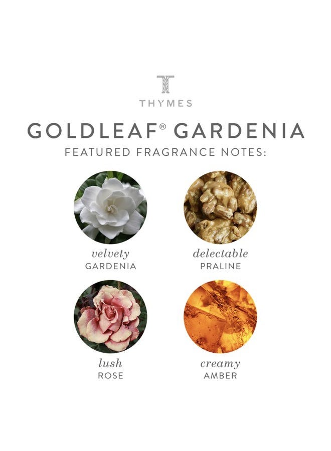 Thymes Goldleaf Gardenia Eau de Parfum (1.75 fl oz) - Image 3