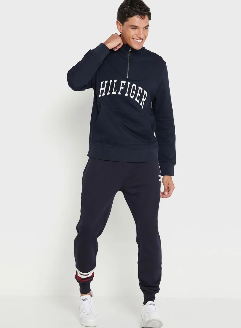 TOMMY HILFIGER Half Zip Sweatshirt