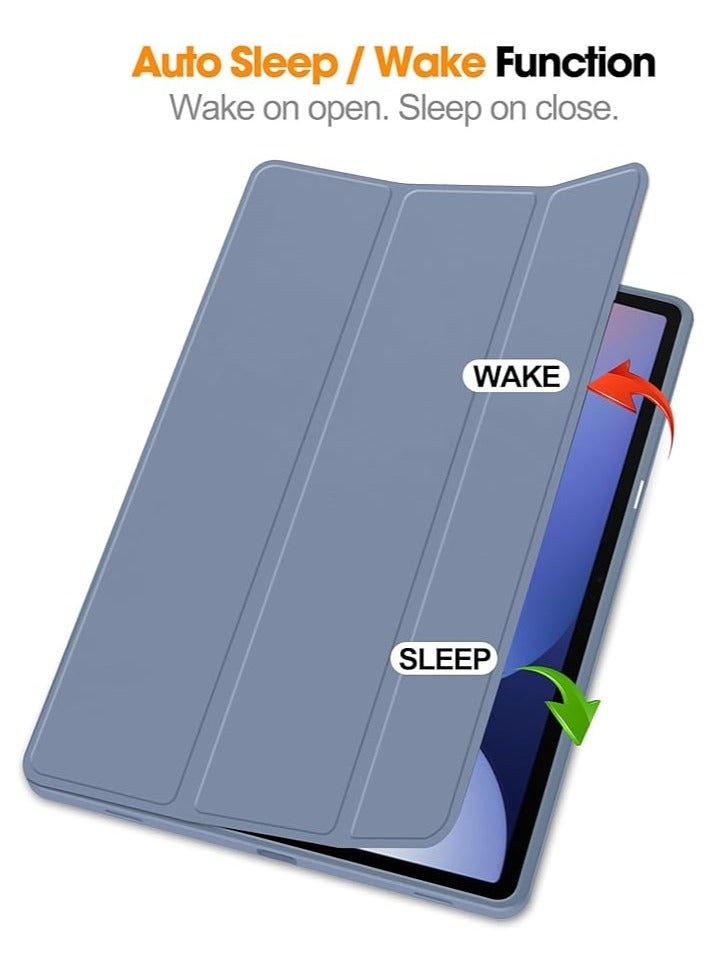 general Tablet Case, Tablet Case Compatible with Samsung Galaxy Tab S10 Plus 12.4" 2024 SM-X820 Ultra Thin Case for Galaxy Tab S10+ Auto Wake Sleep Case, Soft TPU Protective Case Smart Cover - Image 2