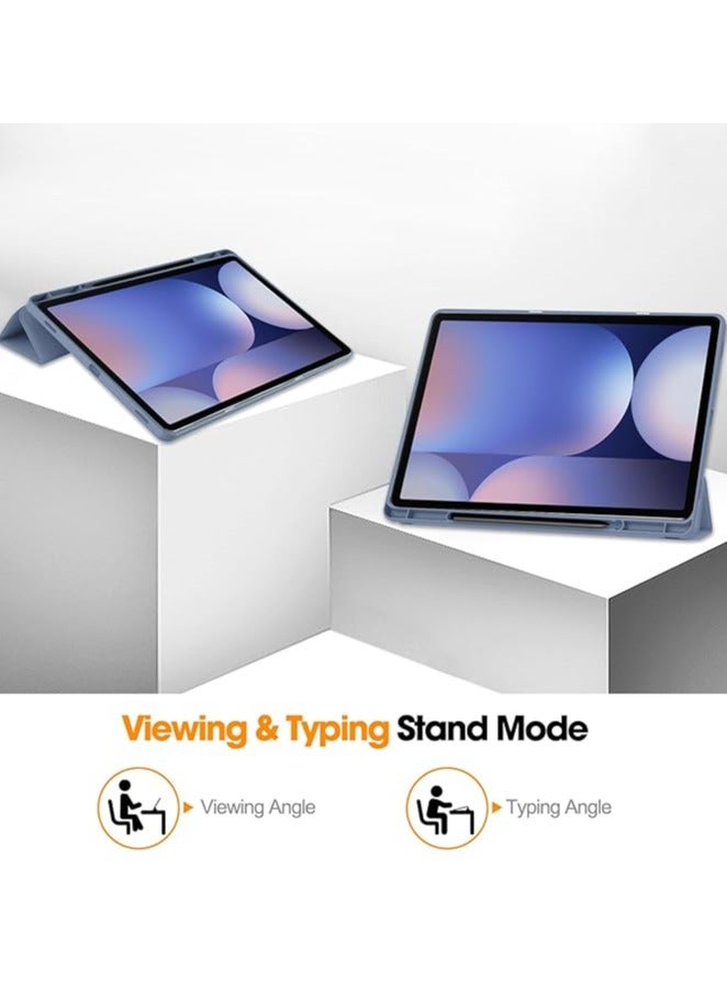 general Tablet Case, Tablet Case Compatible with Samsung Galaxy Tab S10 Plus 12.4" 2024 SM-X820 Ultra Thin Case for Galaxy Tab S10+ Auto Wake Sleep Case, Soft TPU Protective Case Smart Cover - Image 3