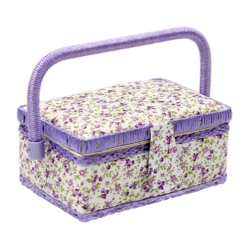 D&D Sewing Kit Box with Tools, Large Storage Case for Needles, Thread, Scissors, Crochet Hooks, Travel Sewing Basket - Image 5