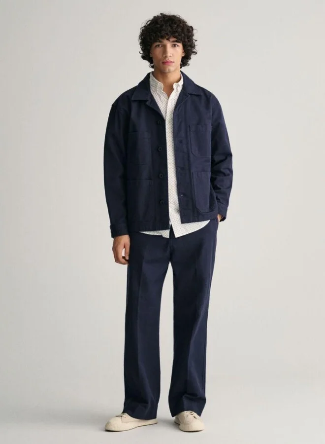 GANT Gant Regular Fit Micro Print Shirt