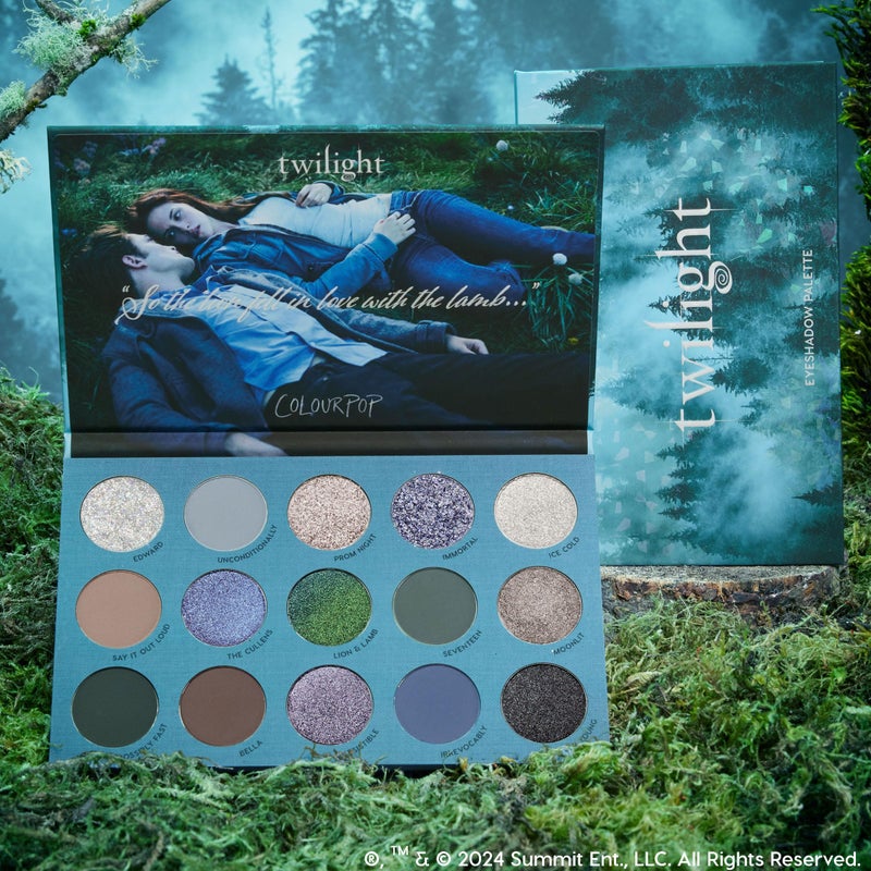 ColourPop باليت ظلال العيون كولور بوب تويللايت - باليت إصدار محدود مع لمسات معدنية ومطفأة - مكياج عيون عالي الصبغة مع تركيبة تدوم طويلاً (0.3 أونصة) - Image 5