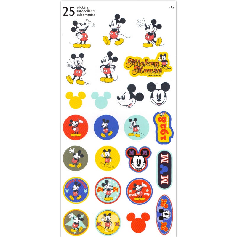 Disney Mickey Mouse Sippy Cup Set - 6 Pack of Tumblers with Straws Bundle, Disney Stickers and More | Mickey Cup Party Supplies | Styles May Vary - Image 4