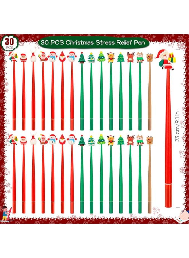 30 x 2025 Christmas Pens - Image 3
