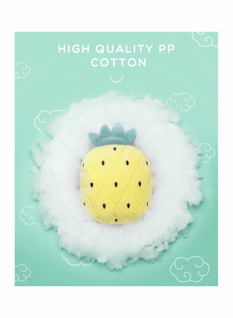 SYOSI Cat Catnip Toys, 6 Pcs Pillows Cat Crinkle Toys, Rattle Sound, Cat Toys for Indoor Cats Interactive with Cute Fruits Set, Assorted Kitty Toys, Cat Teething Chew Toy with Plush Gift - Image 4