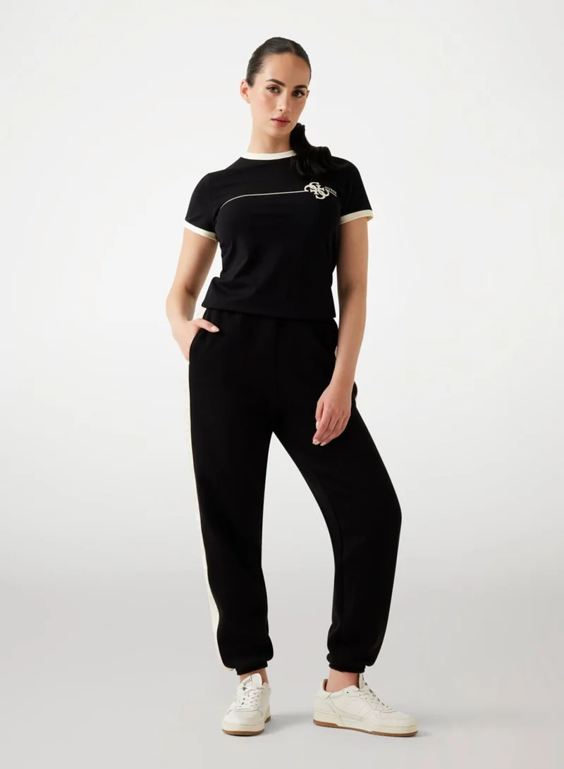 جس Carmen Short Sleeve Crew Neck T-Shirt
