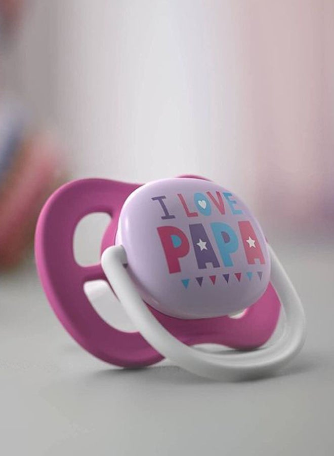 Philips Avent 2-Piece Ultra Air Happy Orthodontic Pacifier - Image 4