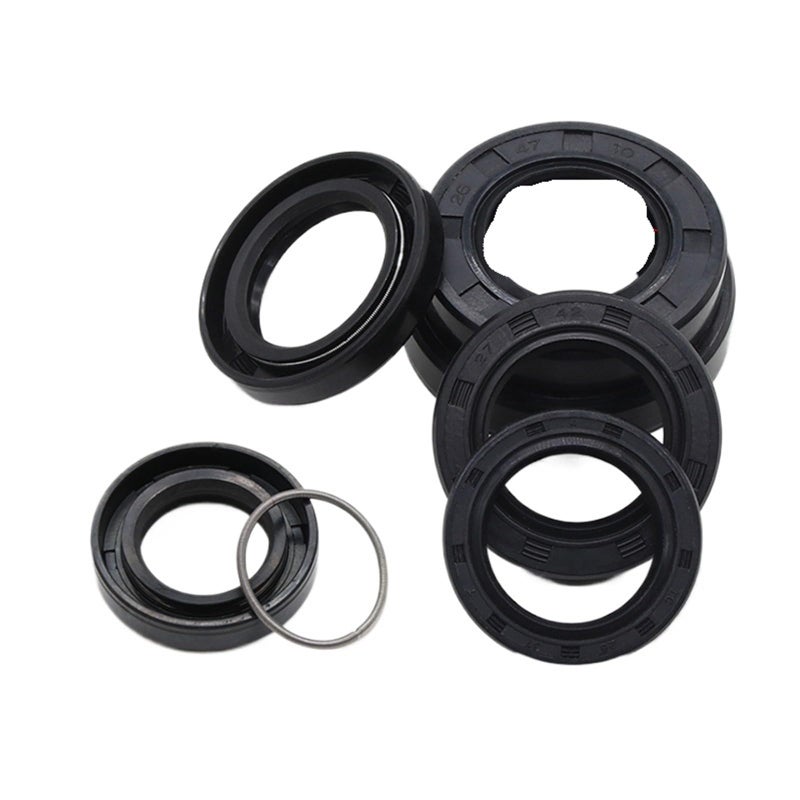 Nitrile Rubber Double Lip Oil Seals 28x45x8mm 2 Pieces Rotating Shaft Gasket - Image 2