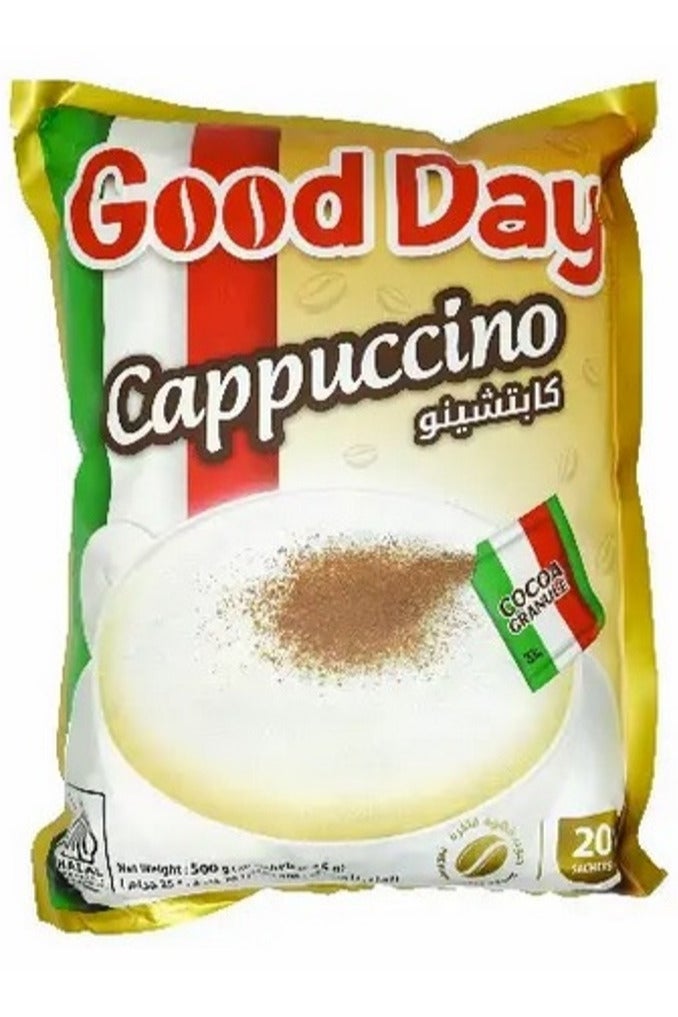 Good Day Cappuccino Coffee 20 Sachets x 25 gr - Image 1