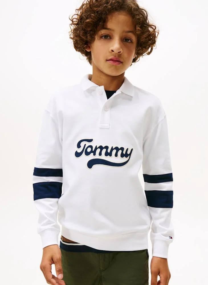 تومي هيلفيغر Kids Graphic Polo
