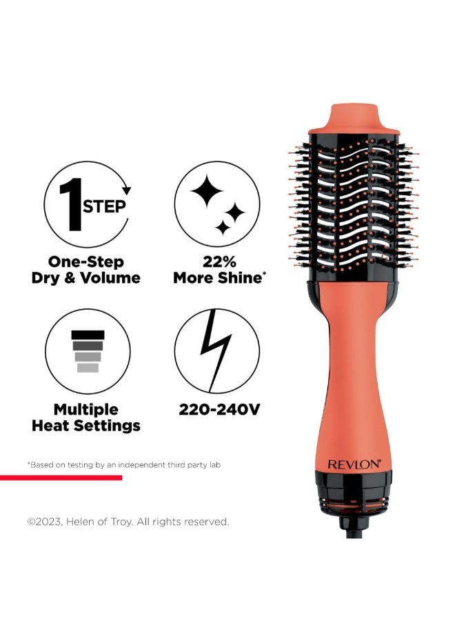 Revlon One Step Hair Dryer & Volumizer, 1100 Watts, Oval Brush Design, 2 heat setting plus cool setting - RVDR5222 - Image 3