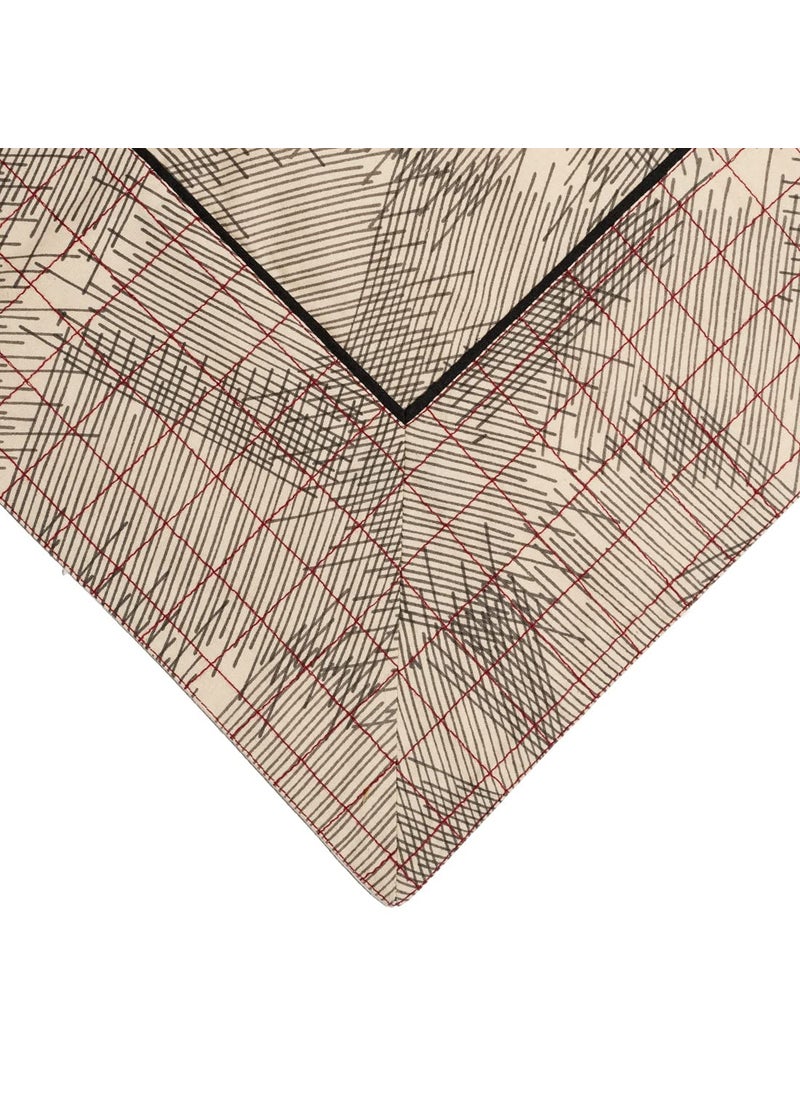 Fabindia Fabindia Maaya Cotton Embroidered Table Cover (10727969)  - Image 4