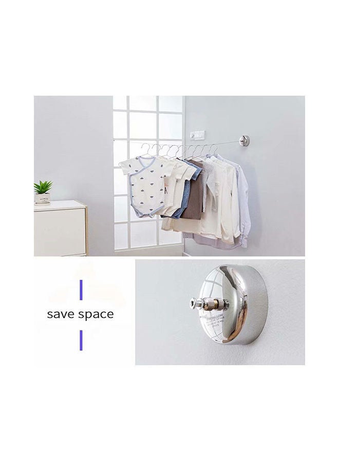 Y&D Clothes Dryer With Adjustable Rope String silver  - Image 4