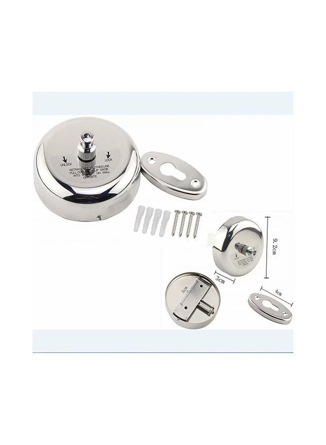 Y&D Clothes Dryer With Adjustable Rope String silver  - Image 3