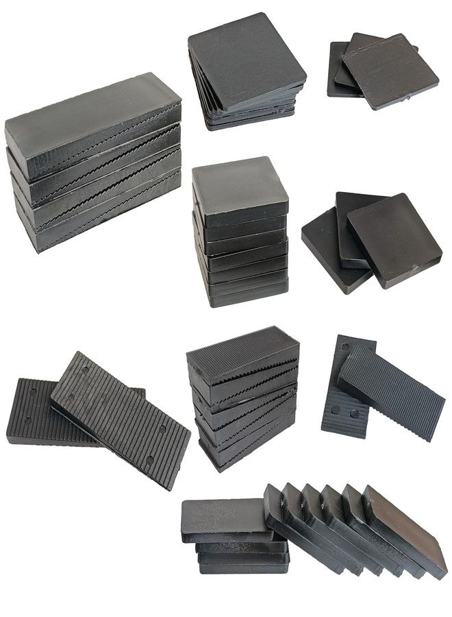 YOEXON Levelling spacers, Furniture Wedges, Hard Plastic Levelling Fittings, high Load Capacity ，spacers for Door Stops, Professional Furniture Levelling, and Renovation Work 50pcs - Image 1
