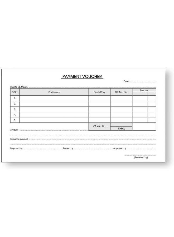 MARKQ A5 Payment Voucher Book 50 Sheets - Image 2