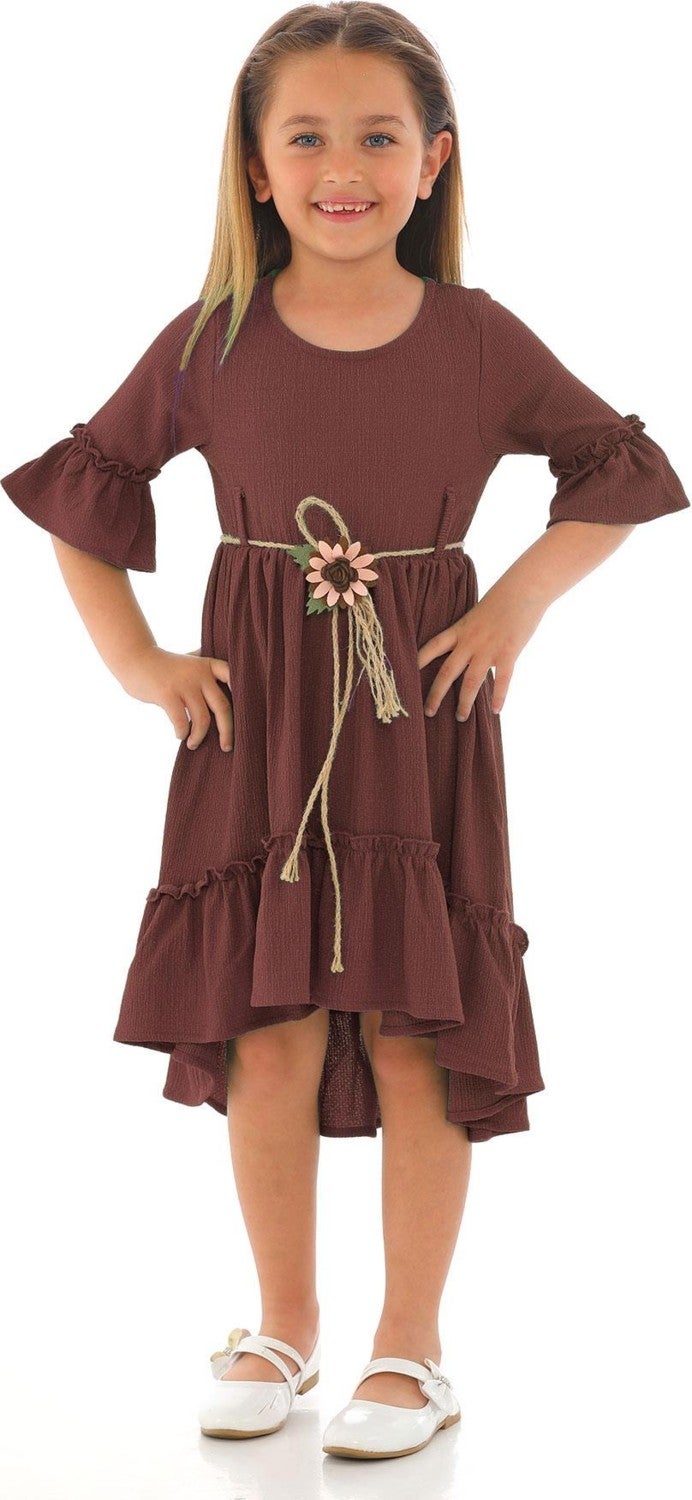 Zepkids Ruffled Hem Dress  - Image 3