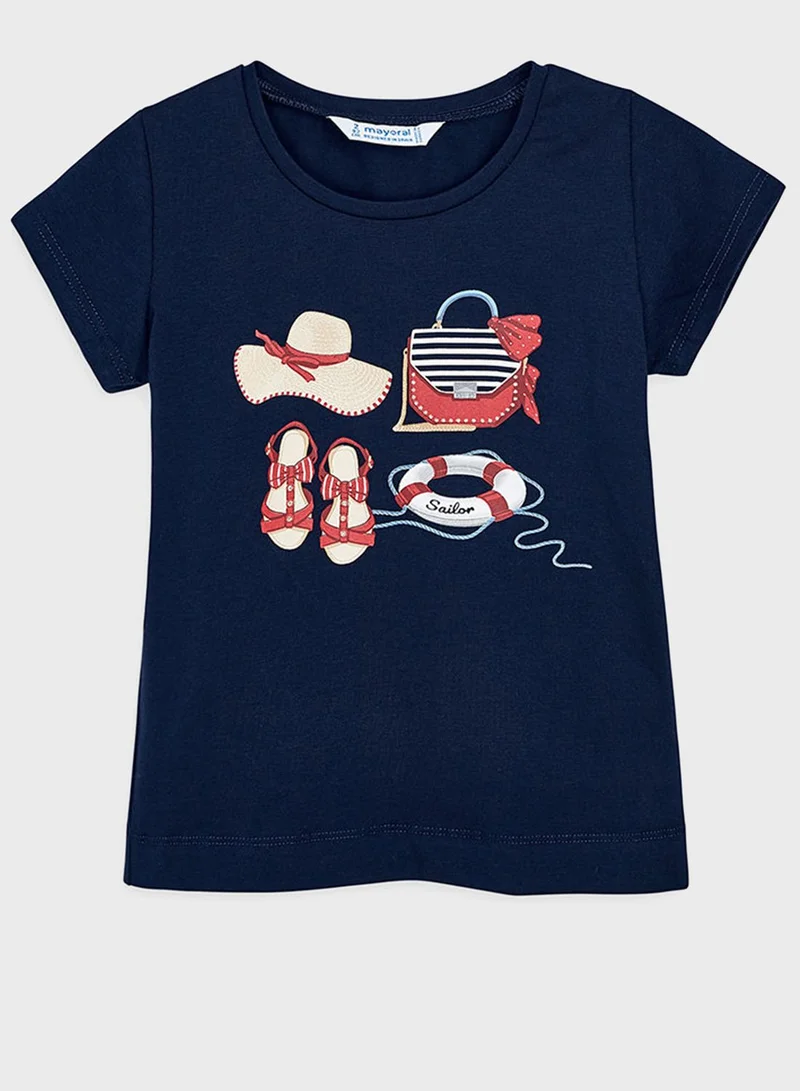 MAYORAL Kids Graphic T-Shirt