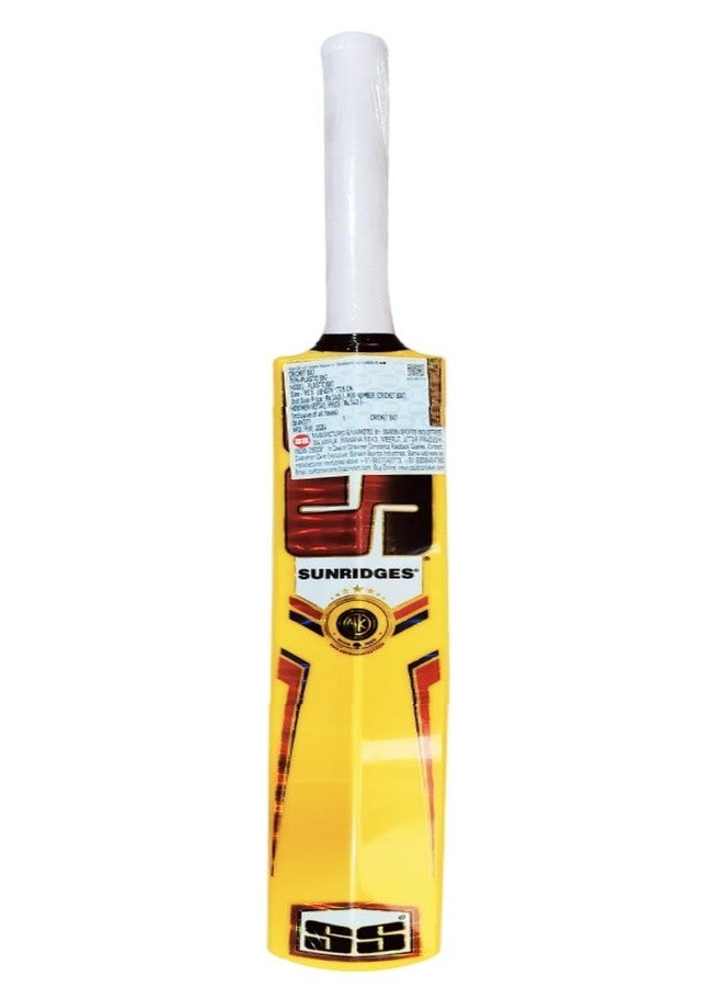 SS Sunridges TABAKH SS Plastic Cricket Bat for Kids (Size 8) - Image 2