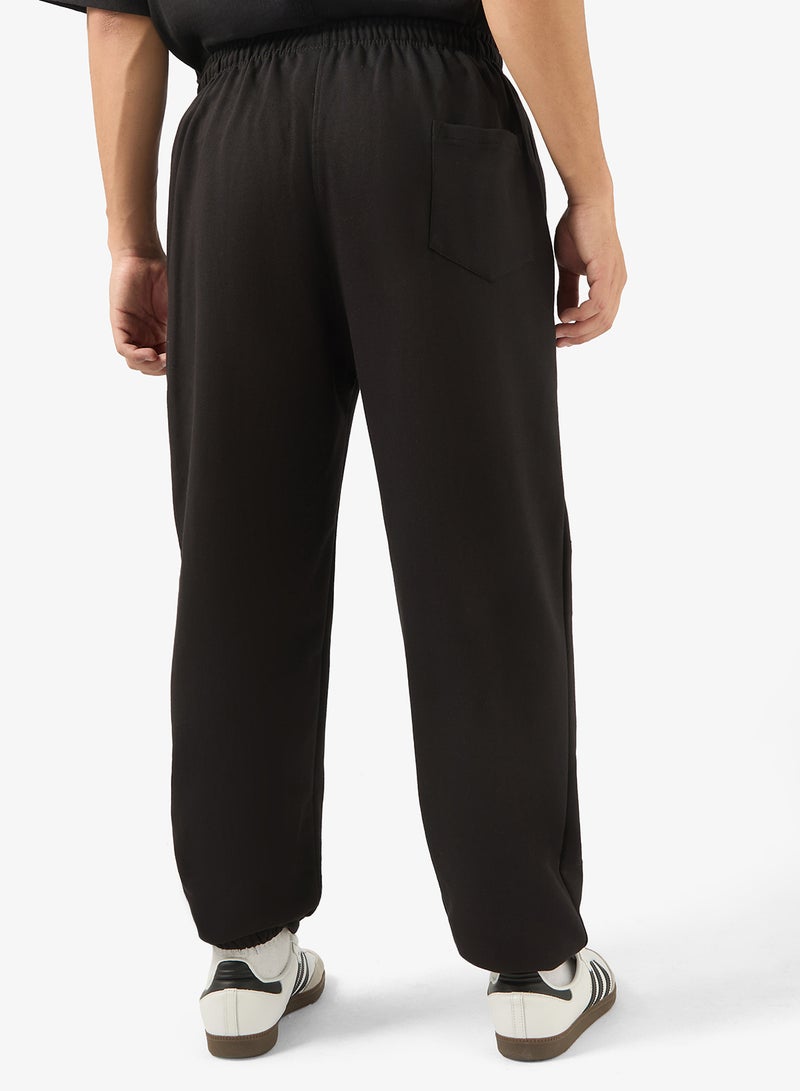 Seventy Five Basics Striped Design Elastic Hem Joggers - Image 3