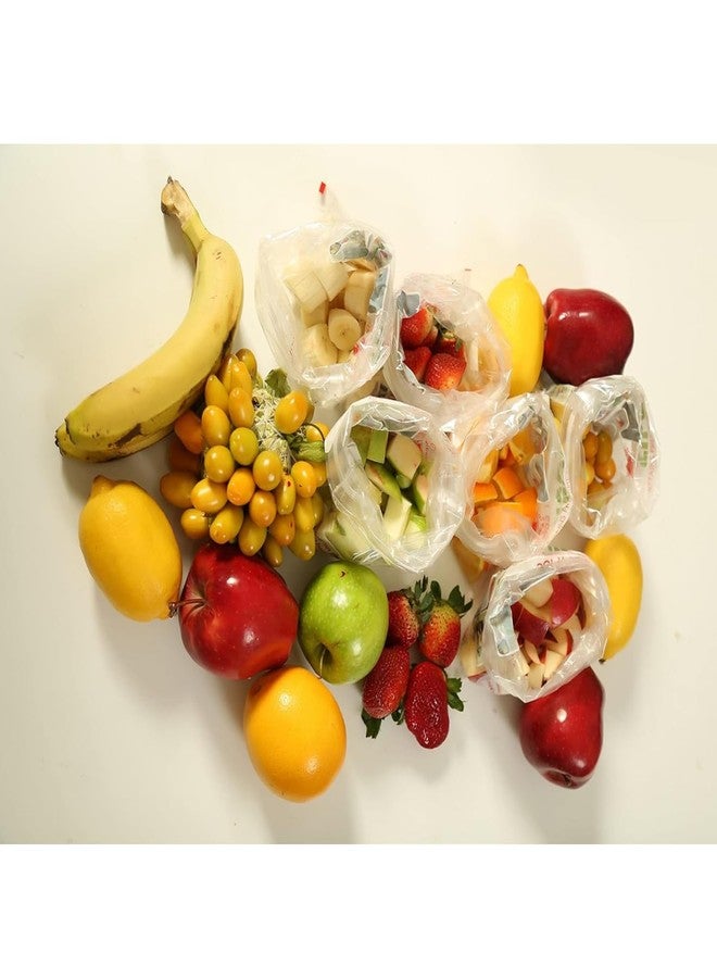ZIPOUCH Zip Lock Bag with Slider | Assorted Pack of 3 (10 Small + 10 Medium + 10 Large)| Ziplock Bags for Fridge & Travel Packing | Zipper Pouch & Zip Lock Covers for Food, Vegetables & Kitchen - Image 2