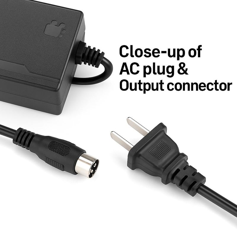 FUKUKAWA® 36V 2A Electric Scooter & E-Bike Charger | DC 42V Output Smart Fast Lithium Battery Charger | 220V 50Hz 95W Adapter with Overheat, Overcurrent & Short-Circuit Protection - Image 4