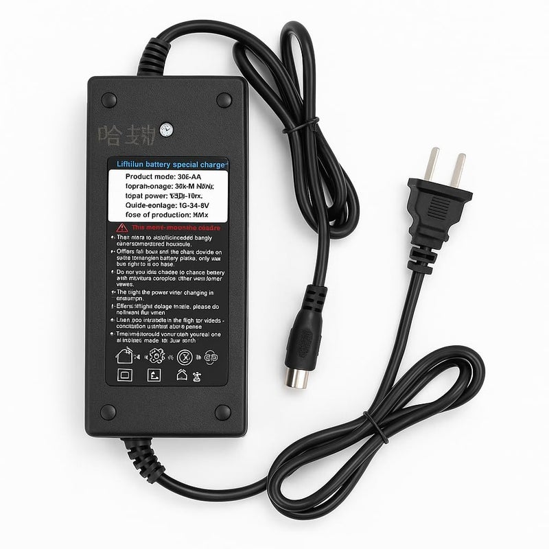 FUKUKAWA® 36V 2A Electric Scooter & E-Bike Charger | DC 42V Output Smart Fast Lithium Battery Charger | 220V 50Hz 95W Adapter with Overheat, Overcurrent & Short-Circuit Protection - Image 1