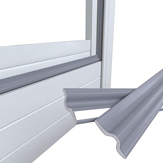 Kaylinster Weather Stripping Tape for Doors & Windows, Black Foam Seal Strip