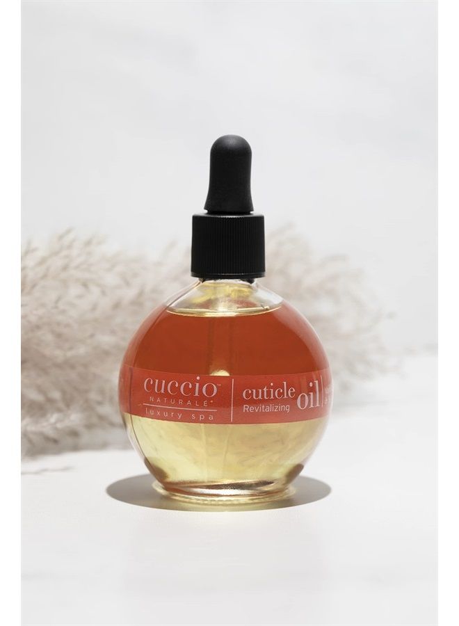 Cuccio Naturale Revitalizing - Hydrating Oil For Repaired Cuticles Overnight - Remedy For Damaged Skin And Thin Nails - Paraben And Cruelty-Free Formula - Vanilla Bean And Sugar - 2.5 Oz - Image 2