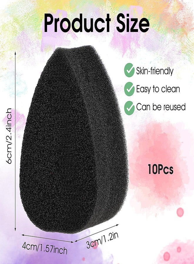 WY LIGHTING LEVEL 20 Pcs Face Paint Sponge High Density Face Painting Supplies Petal Painting Sponge Droplets Makeup Paint Sponges for Adults Art Work and Body Paintings Tear Drop Halloween Christmas - Image 2