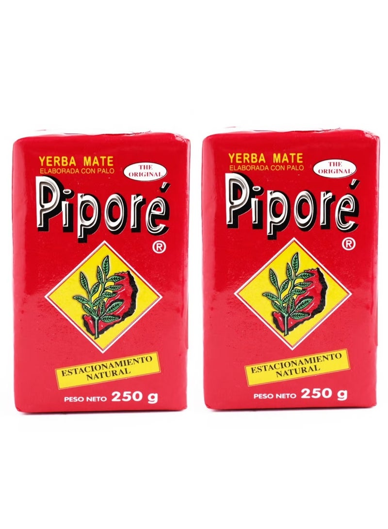 بيبور مجموعة من حبتين متة يبرا الاصلي - 250x2 جرام