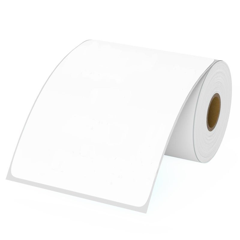 9527 Product 4" x 6" Thermal Labels for Zebra Rollo Direct Thermal Printers, 1 Roll 250 Labels Blank Direct Thermal Shipping Label - Image 1