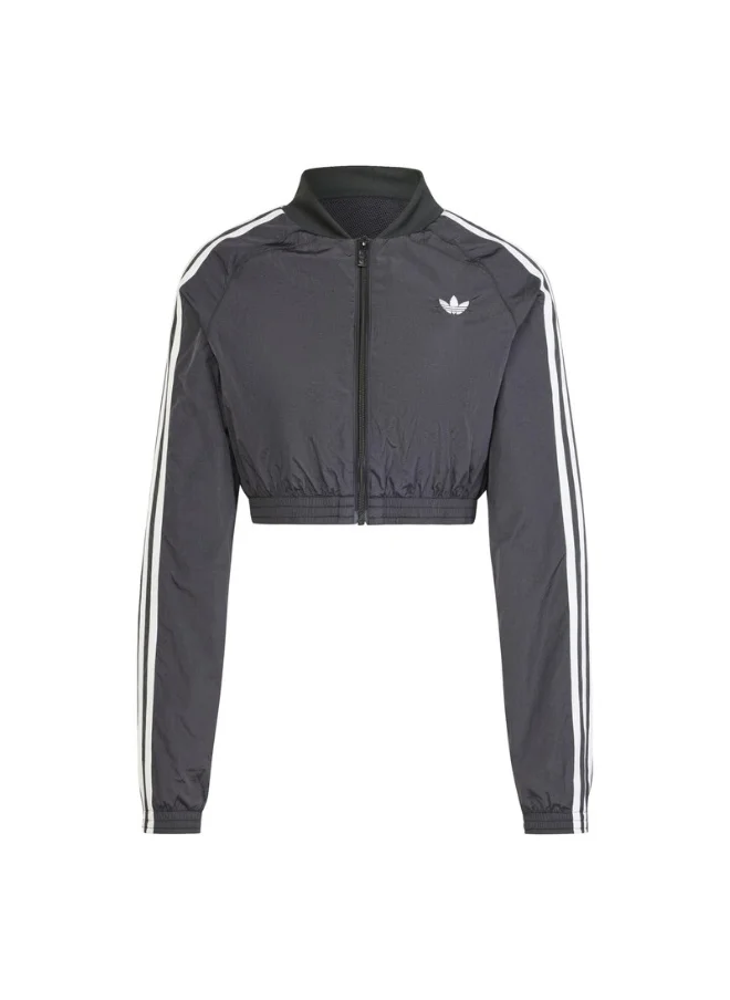 adidas Originals adidas TEAMGEIST TT Black Originals Women TRACK TOPS