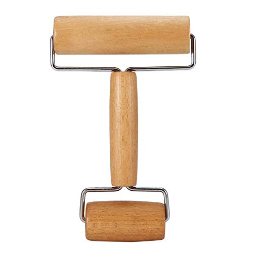 TOPINCN Dough Baker Roller Set Wooden Rolling Pin Baking Kitchen Utensils for Pastry, Pizza,Cookie and More(Type 1) - Image 1