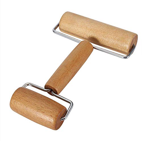 TOPINCN Dough Baker Roller Set Wooden Rolling Pin Baking Kitchen Utensils for Pastry, Pizza,Cookie and More(Type 1) - Image 5